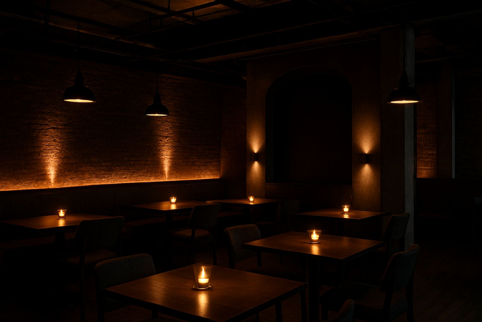 Lighting Dark Finishes