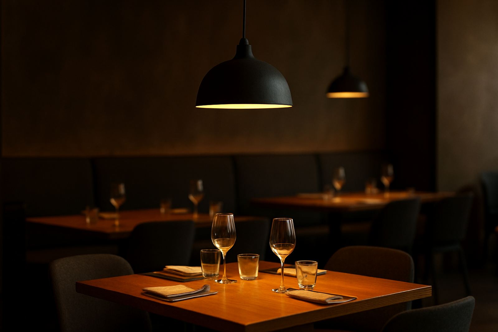 Restaurant Table Levels