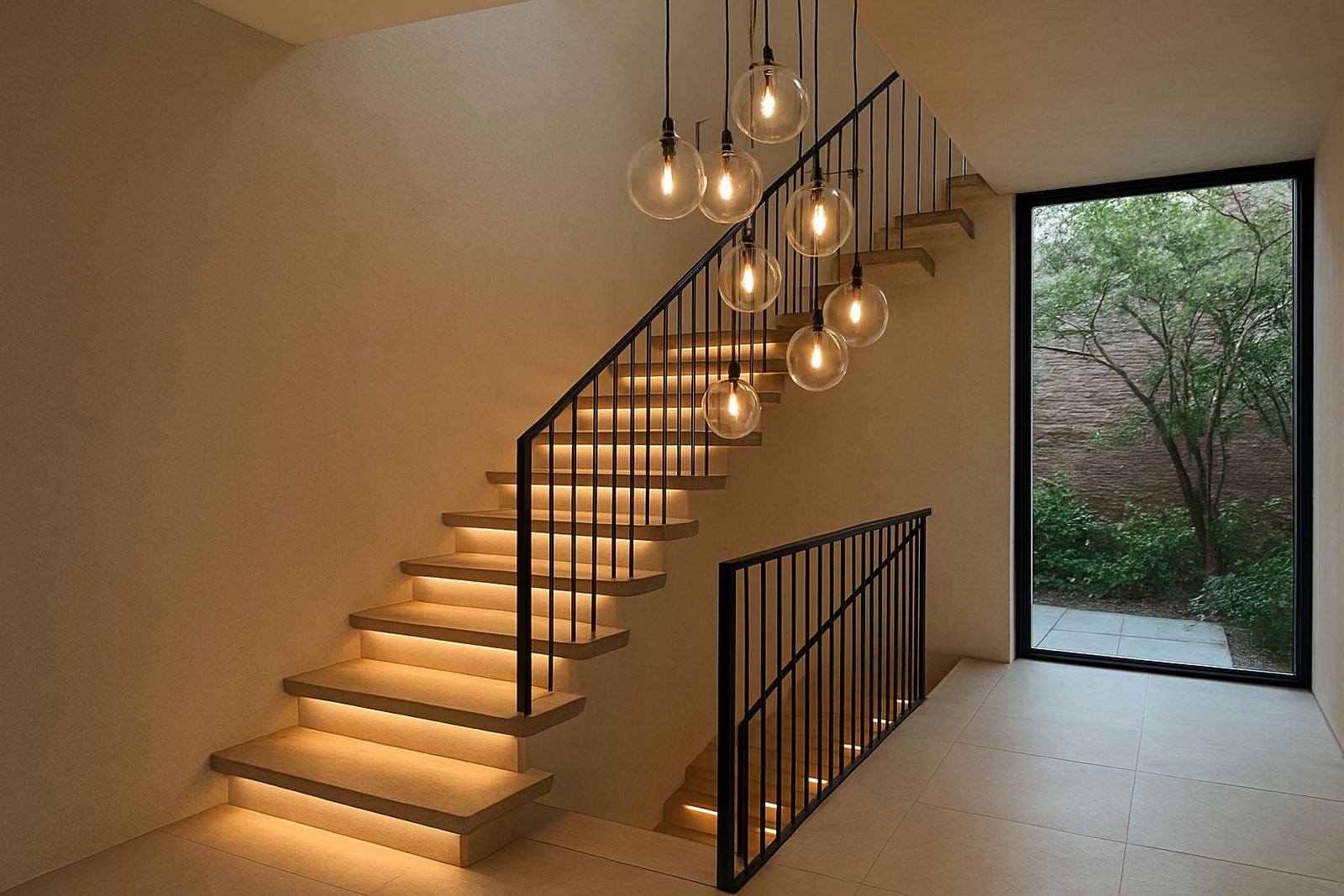 Staircase Lighting Drama