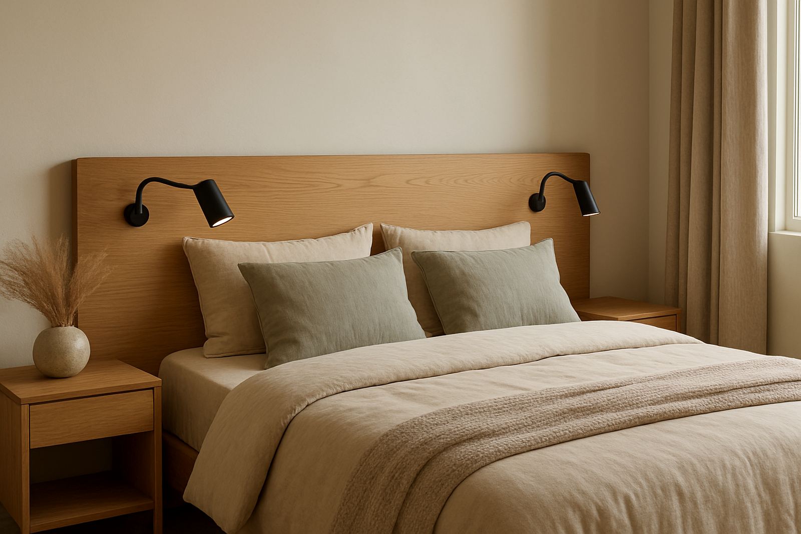 Headboard Reading Lights