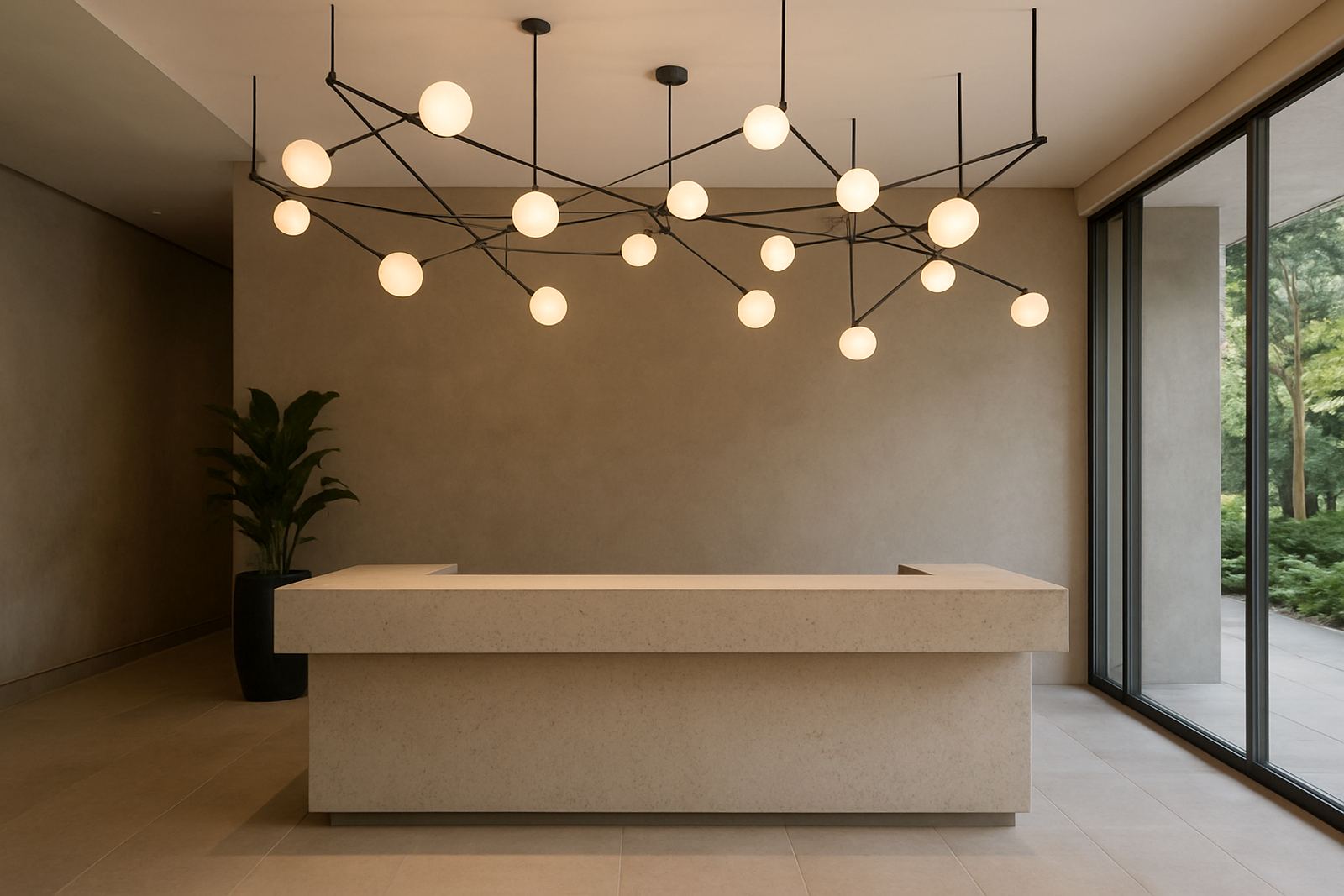 Reception Feature Lights