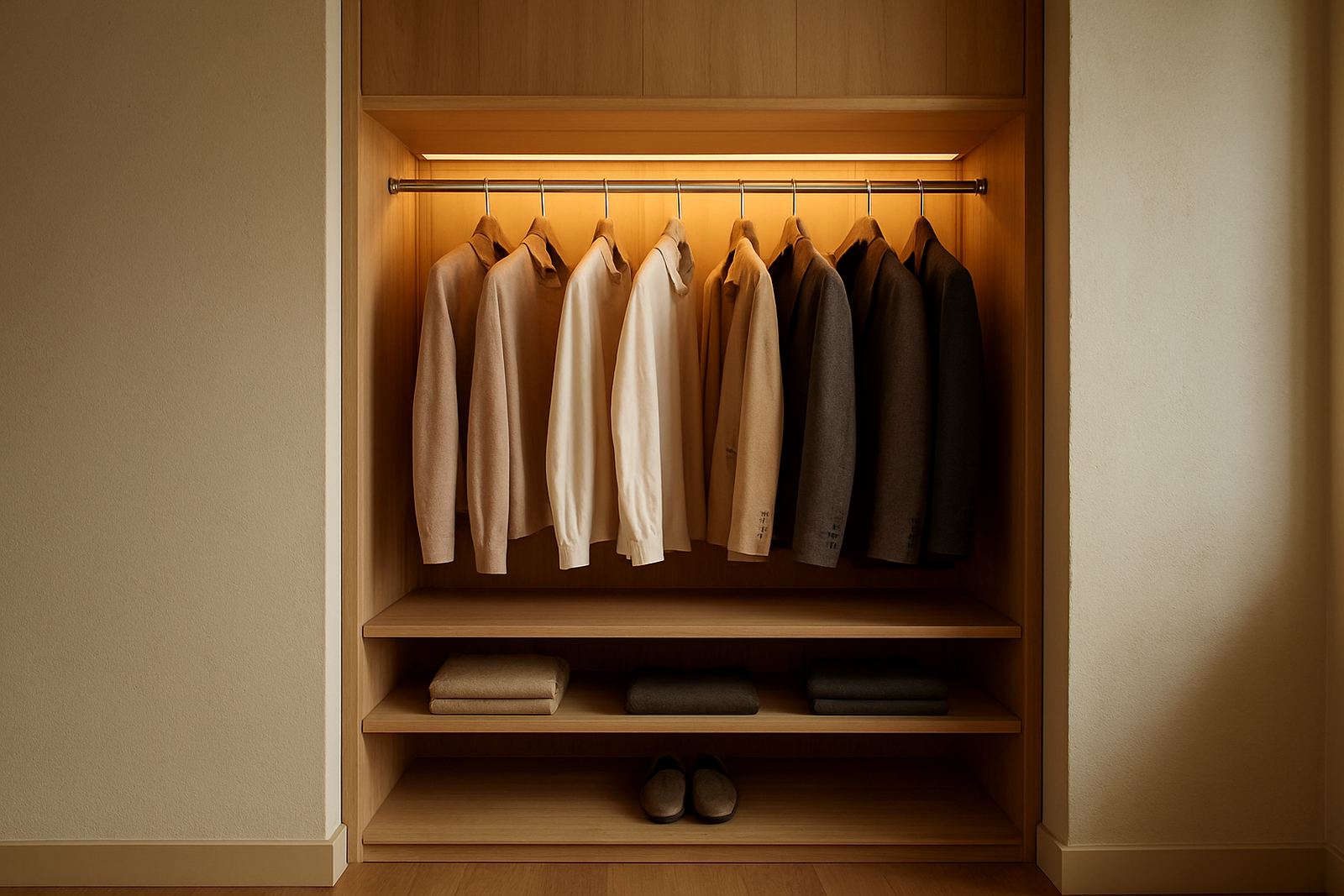 Wardrobe Rail Lighting