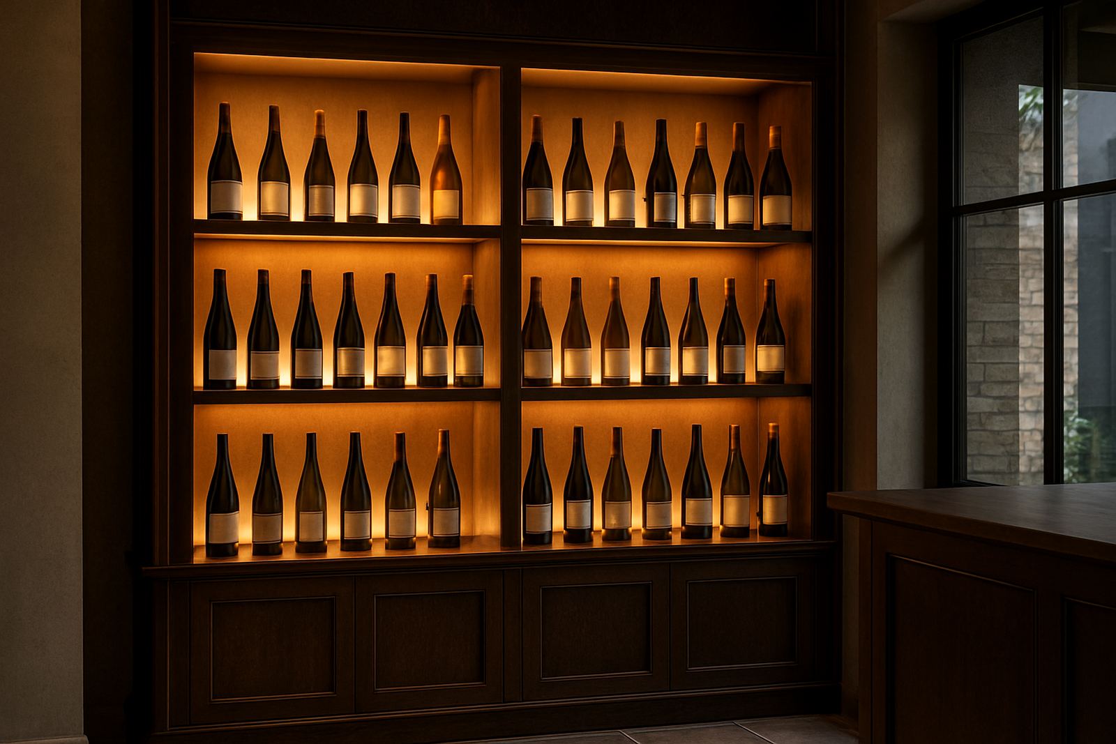 Wine Display Lighting